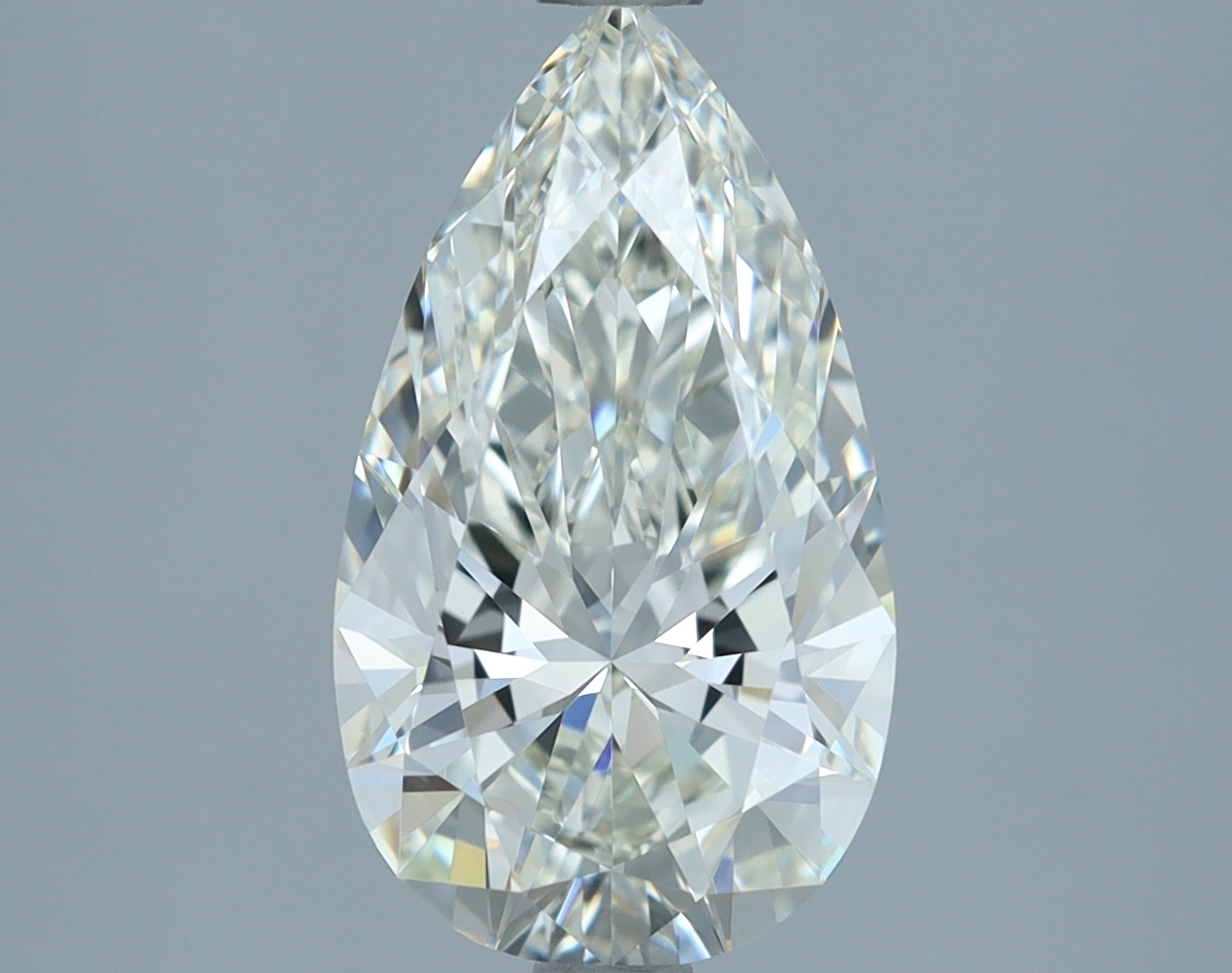 2.06 Carat Pear Cut Natural Diamond