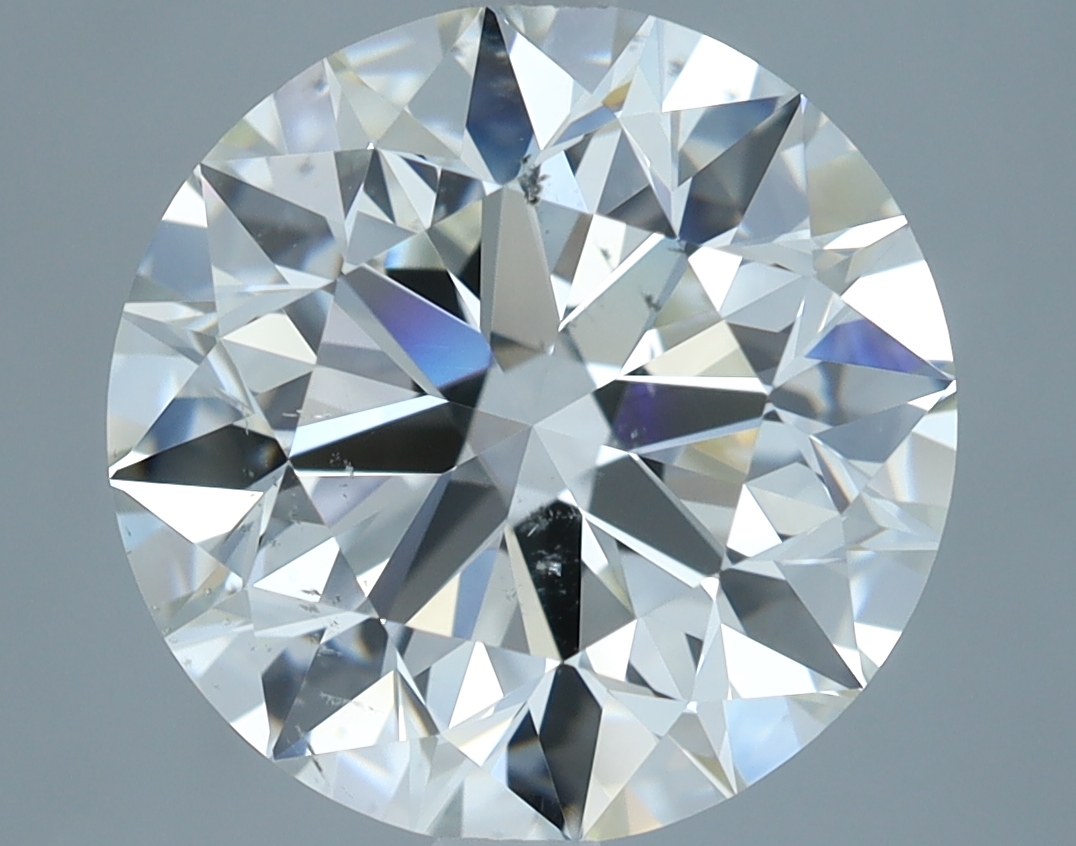 4.24 Carat Round Cut Natural Diamond