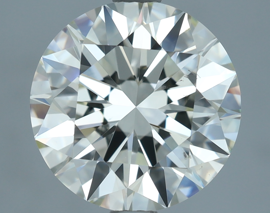 3.14 Carat Round Cut Natural Diamond