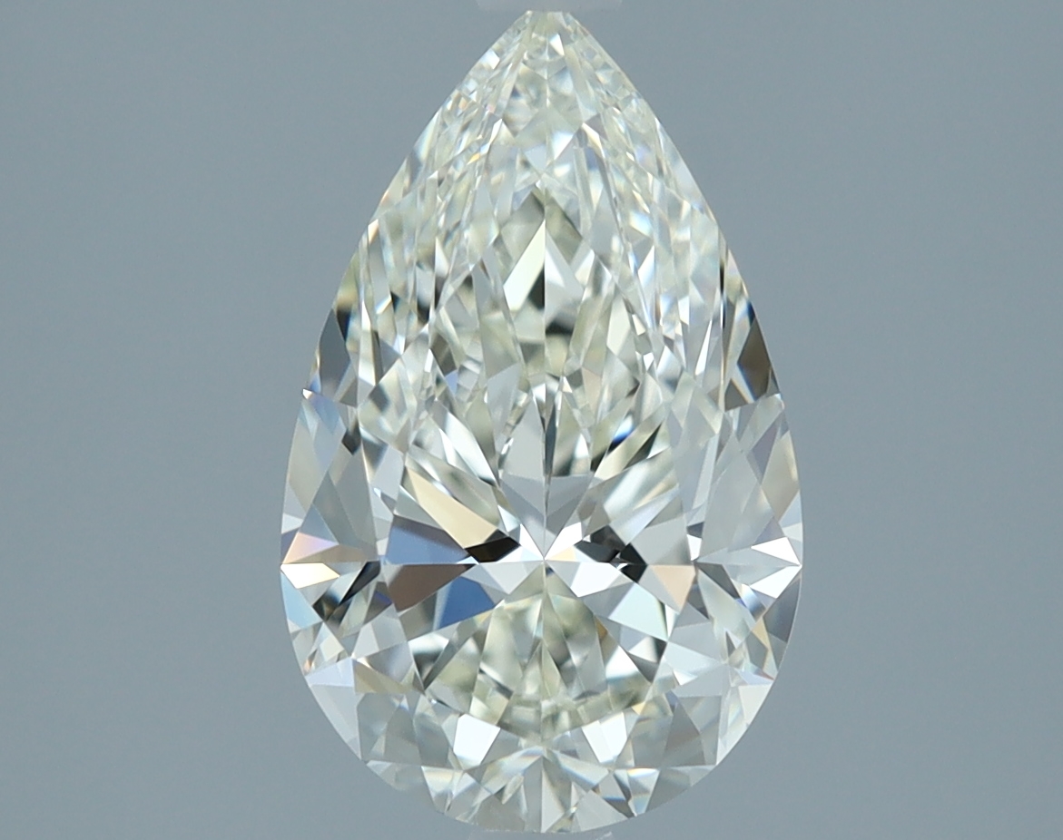 2.02 Carat Pear Cut Natural Diamond