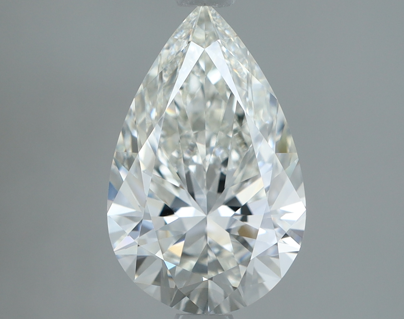 2.01 Carat Pear Cut Natural Diamond